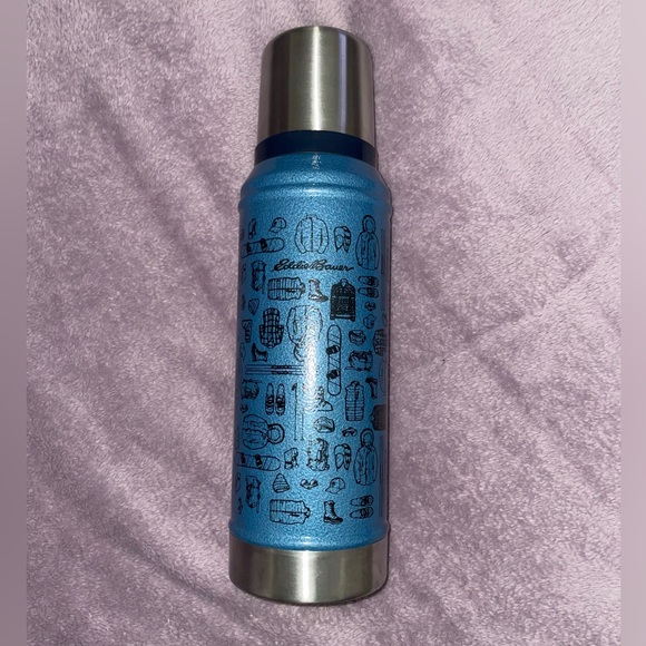 NEW - Stanley x Eddie Bauer Blue Legendary Classic Bottle - Picture 2 of 8